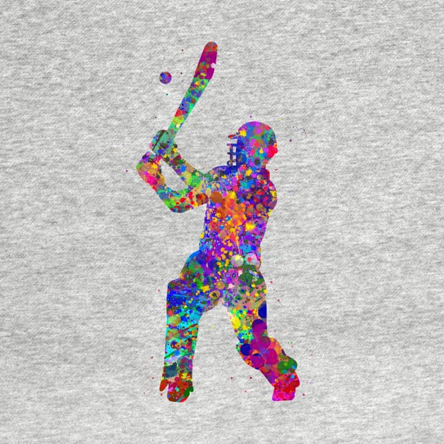 Cricket player by Yahya Art